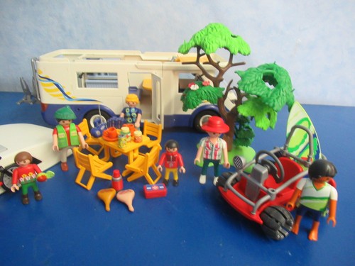 4859 Camper Wohnmobil v Figuren holiday Urlaub Surfer Buggy Playmobil 6712 - Bild 2 von 8