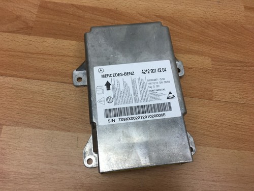 Mercedes W212 S212 Unfall Sensor Crash Modul Steuergerät Airbag A2129014204
