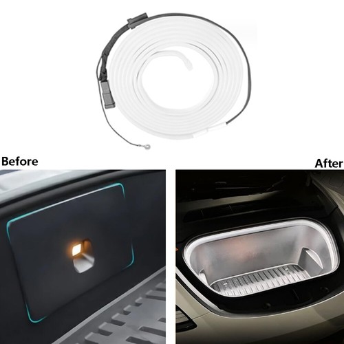 Tira de luz LED Frunk interior maletero delantero coche para Tesla Motors Y 3 2021-2023 - Imagen 2 de 18