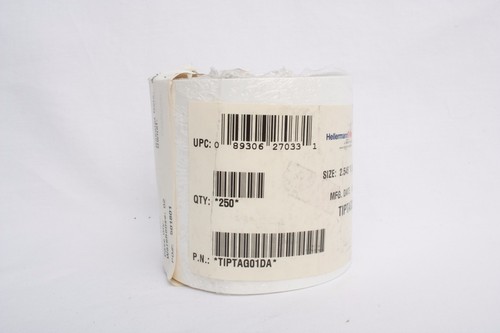 Hellermann Tyton Thermal Printing Labels 2.545x0.6875 - Picture 2 of 3