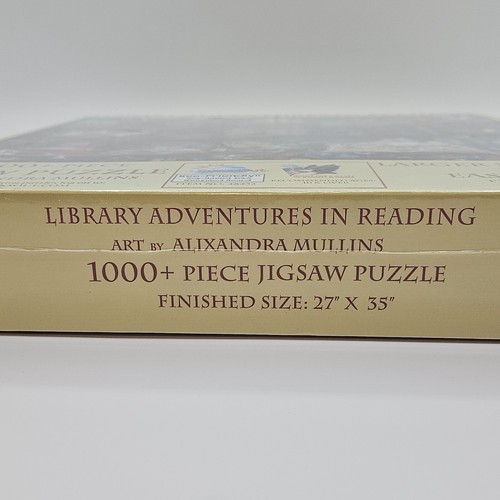Sunsout - Library Adventures in Reading - 1000 Pc Jigsaw Puzzle - Fantasy Books - Picture 6 of 6