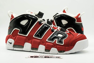 Nike Air More Uptempo 黒/白/赤 NIKE AIR MORE UPTEMPO (GS) 