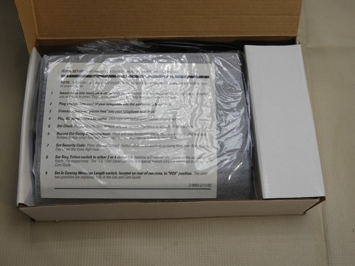 GE Pro Series Telephone Answering System Model No 2-9883 NEW IN ORIGINAL BOX!!! - Zdjęcie 5 z 15