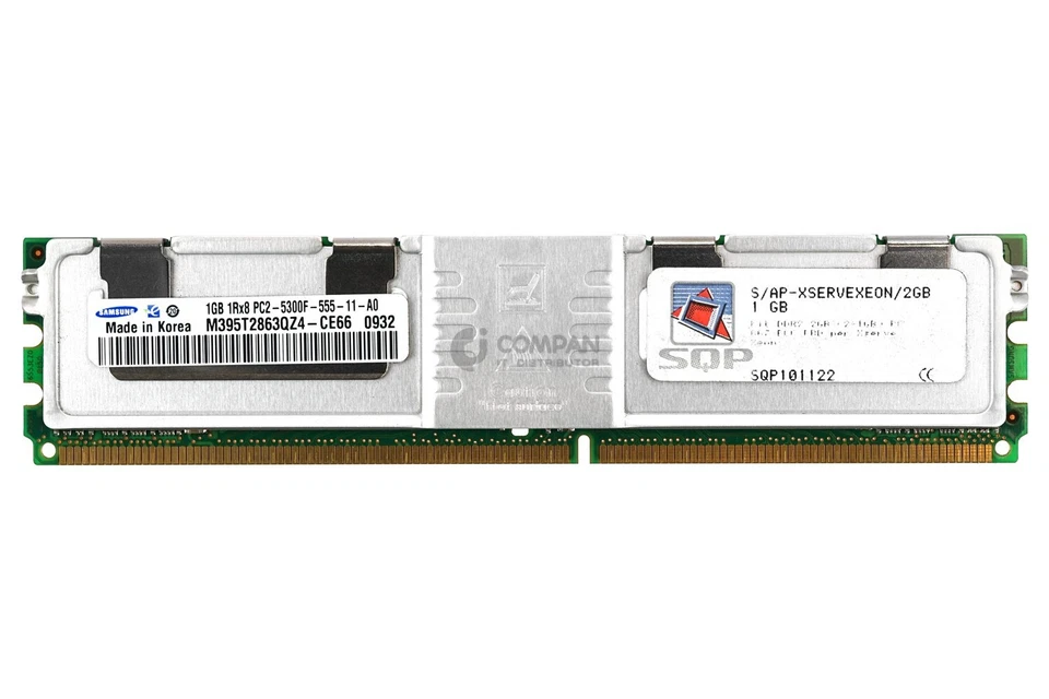 M395T2863QZ4-CE66 SAMSUNG MEMORY 1GB 1RX8 PC2 5300F DDR2 - Image 2 of 4