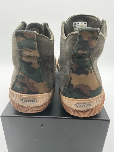 SOREL Out N About Plus Camo Boot Womens Size 7 Green Suede Lace Up 1871681326 - Picture 14 of 23