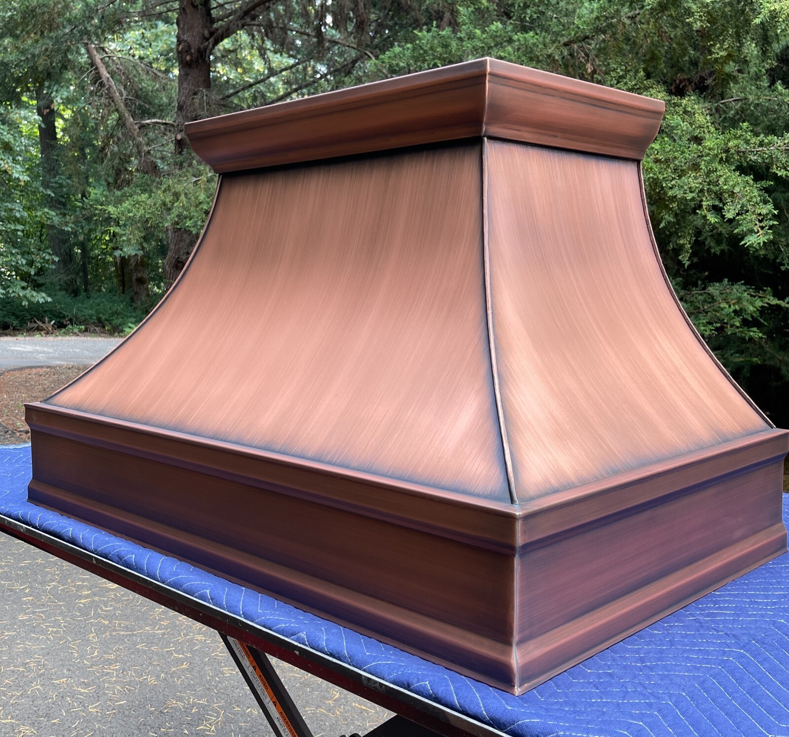 38 3/8" Berenice Copper Range HoodMade in U.S.A eBay