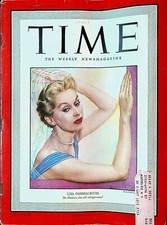 Time September 19 1949 Lisa Fonssagrives Howard Unruh Greta Garbo Asbestos