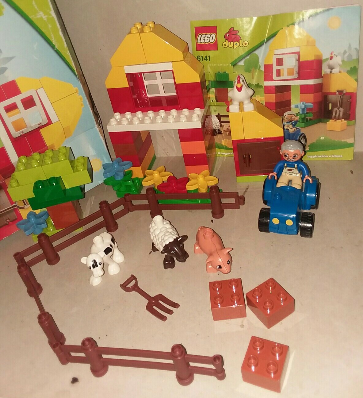 duplo farm tractor