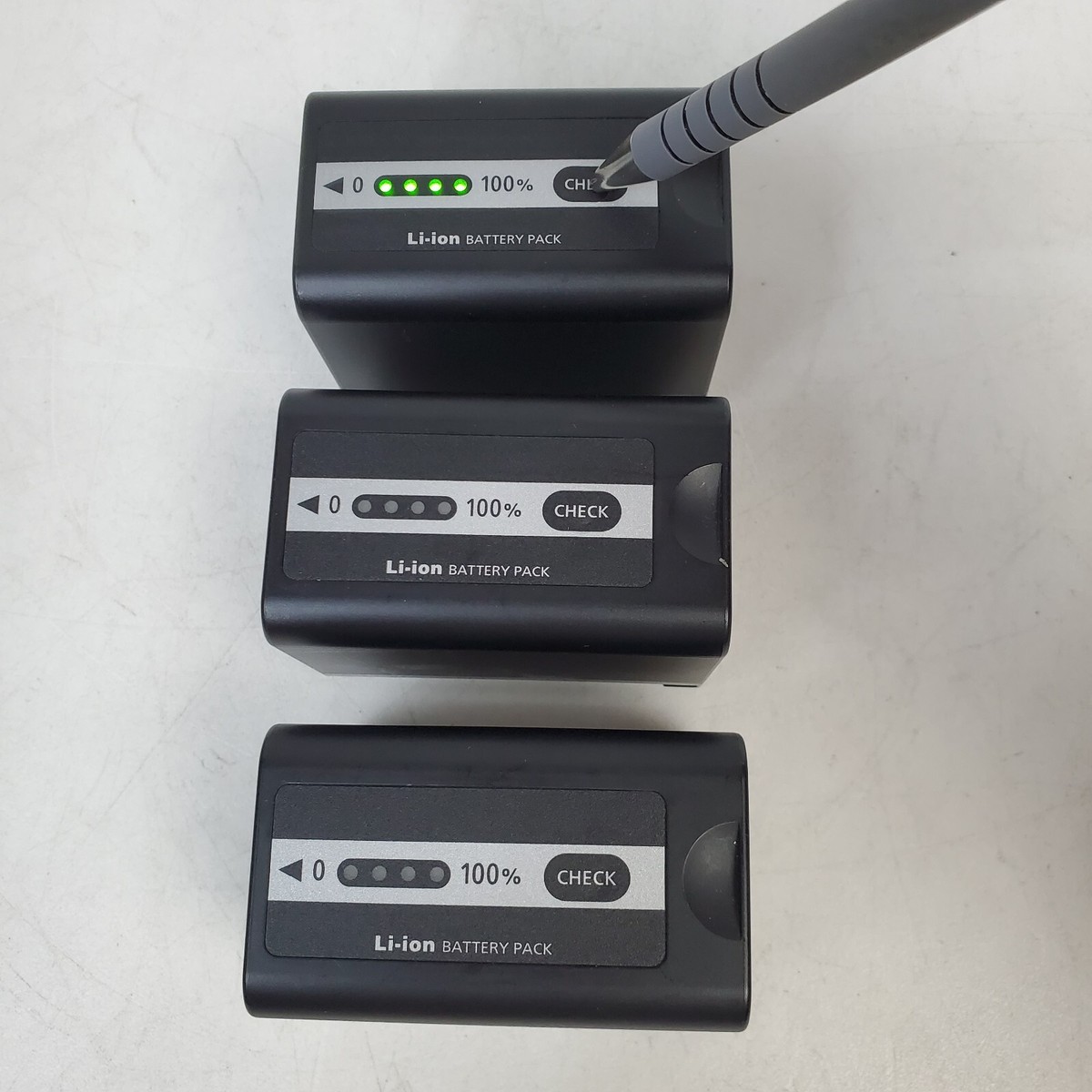3 Genuine Panasonic VW-VBD58 Battery Pack with DE-A88 Charger OEM