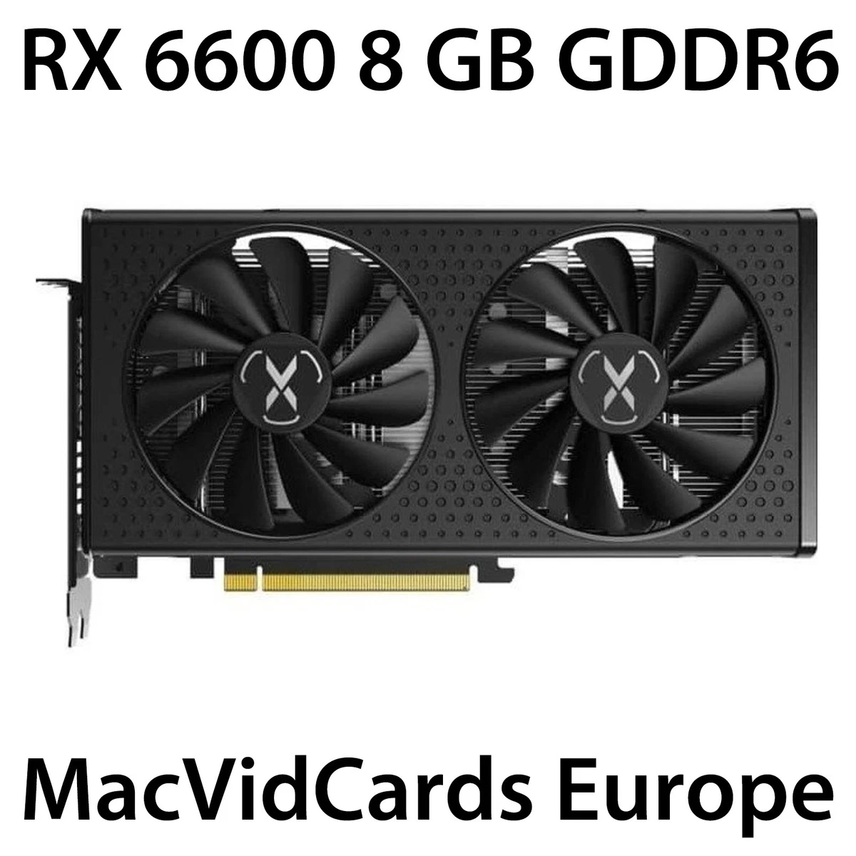 AMD Radeon RX 6600 8 GB GDDR6 for Mac Pro 4,1/5,1