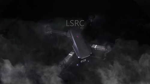 Professional Drone E88 4k wide-angle HD camera WiFi fpv height Hold Foldable RC - Video 1 of 1