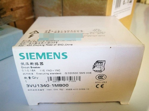 Siemens 3VU1340-1MB00 1PC New Circuit Breaker 3VU13401MB00 Free Shipping - 第 1/4 張圖片