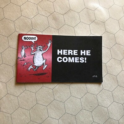 VINTAGE CHICK TRACT Jack T. Chick Publications HERE HE COMES! 2003 rare ...