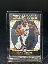 2020-21 Panini Donruss Optic Basketball Kawhi Leonard Winner Stays Insert #6