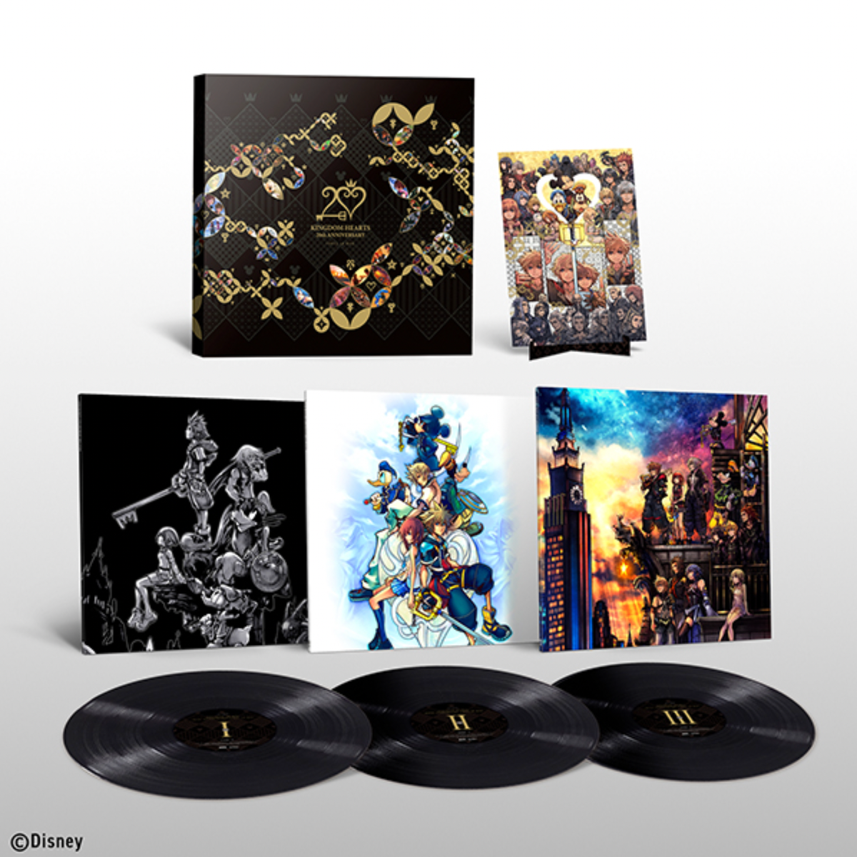 KINGDOM HEARTS 20th Anniversary Vinyl LP Box Set 3 Analog