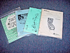 Williams Pinball Manuals,  F-14, Whitewater, ...
