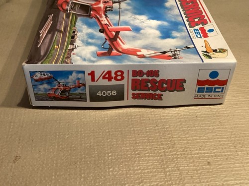ESCI B0-105 Modello servizio di soccorso - Kit #4056 scala 1/48 - Scatola aperta!! - Foto 4 di 11