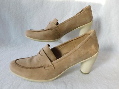 Ecco Nubuck Leather Pumps Women's 11 EU 42