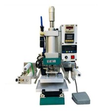 automatic Hot Foil Stamping Machine Manual Digital PVC Card Book Leather Paper