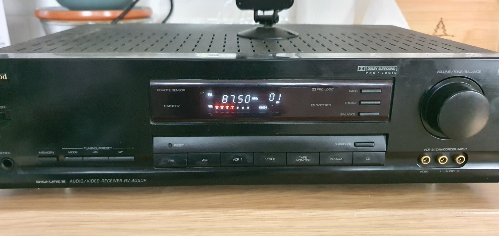 Sherwood Audio Video Receiver RV4050R Dolby Surround Sound 5 Channel Pro Logic eBay