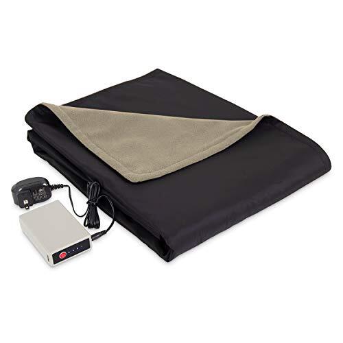 Eddie Bauer Portable Heated Electric Throw Blanket - Rechargeable Lithium  Batter for sale online | eBay
