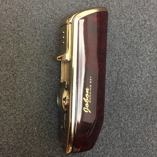 Metal Triple Torch Jet Butane Cigar Cigarette Power Lighter Built in