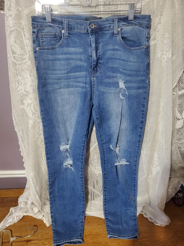 Kendall + Kylie Womens 13/31 The Ultra Babe Skinny Jeans