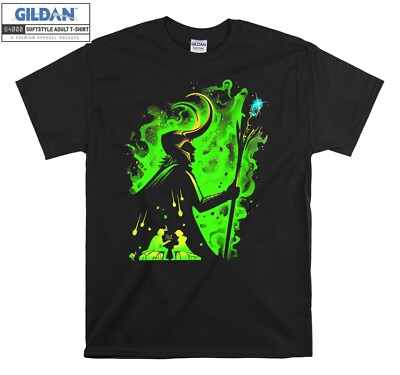 Vintage Marvel Avengers Loki Silhouette Por Hoodie Tshirt Herren Damen Unisex AC955