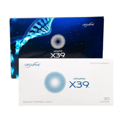 LIFEWAVE X39 Patches - Elevate, Activate, Regenerate - 30 Patches