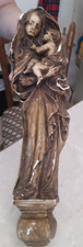 Gipsfigur Madonna mit Jesuskind  - Gebraucht!