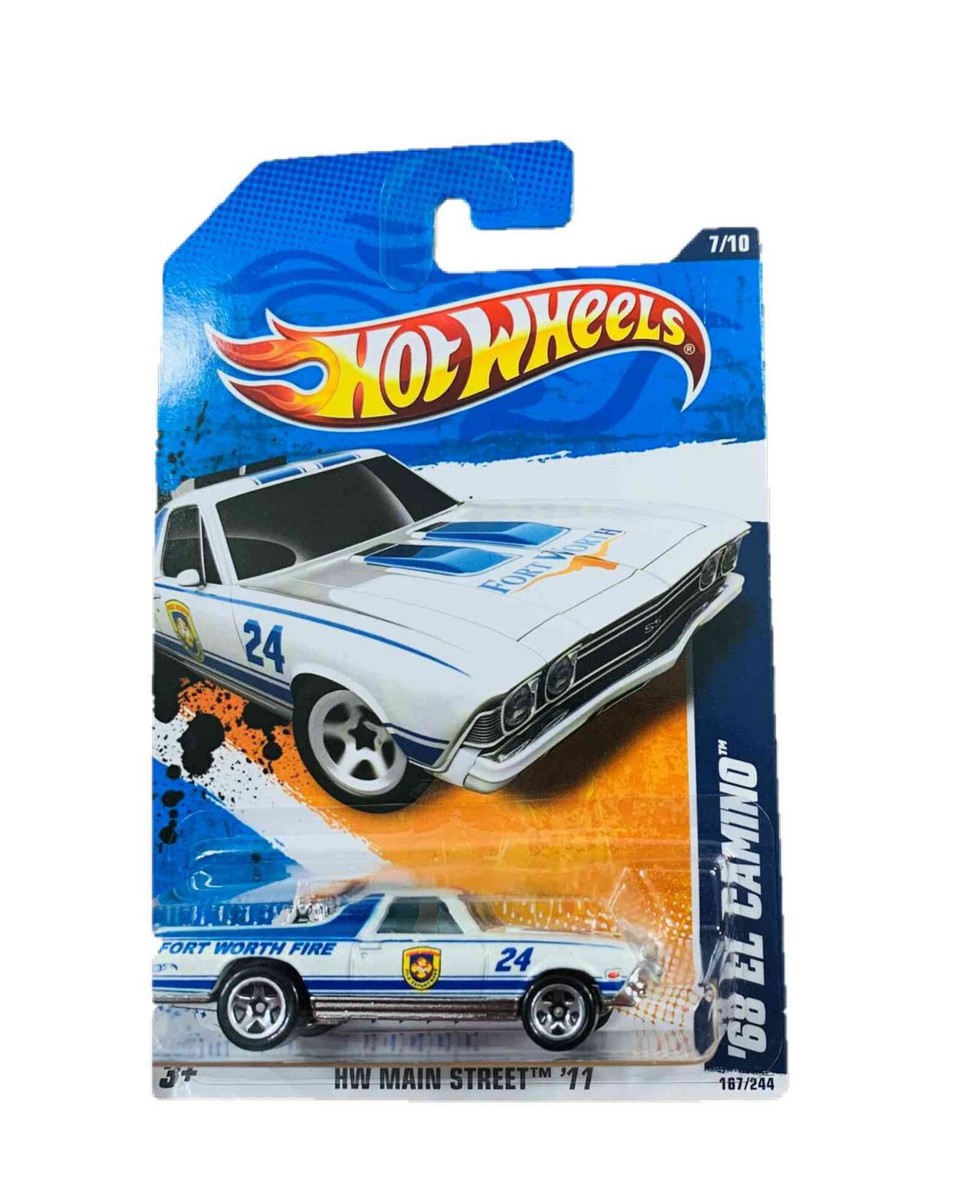 Hot Wheels 2011 HW Main Street '11 7/10 White Fort Worth