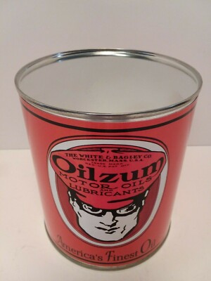 Antique Oilzum Motor Oil Can 1 qt. - ( Re-pop Collectible ) | eBay