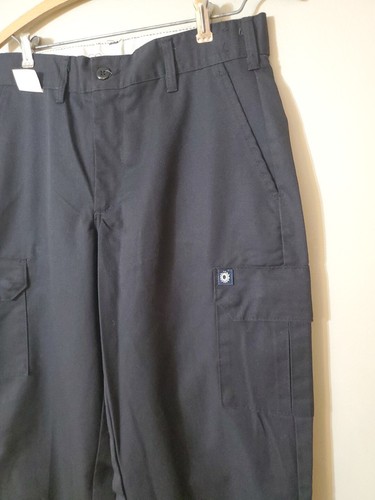 Pantalones de trabajo Pinnacle Worx para hombre 32x34 negros bolsillos de carga ropa de trabajo pesada #2016 - Imagen 10 de 12