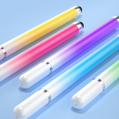 2 In 1 Stylus Pen For Cellphone Tablet Capacitive Touch Pencil Drawing Pencil - Photo 12/17