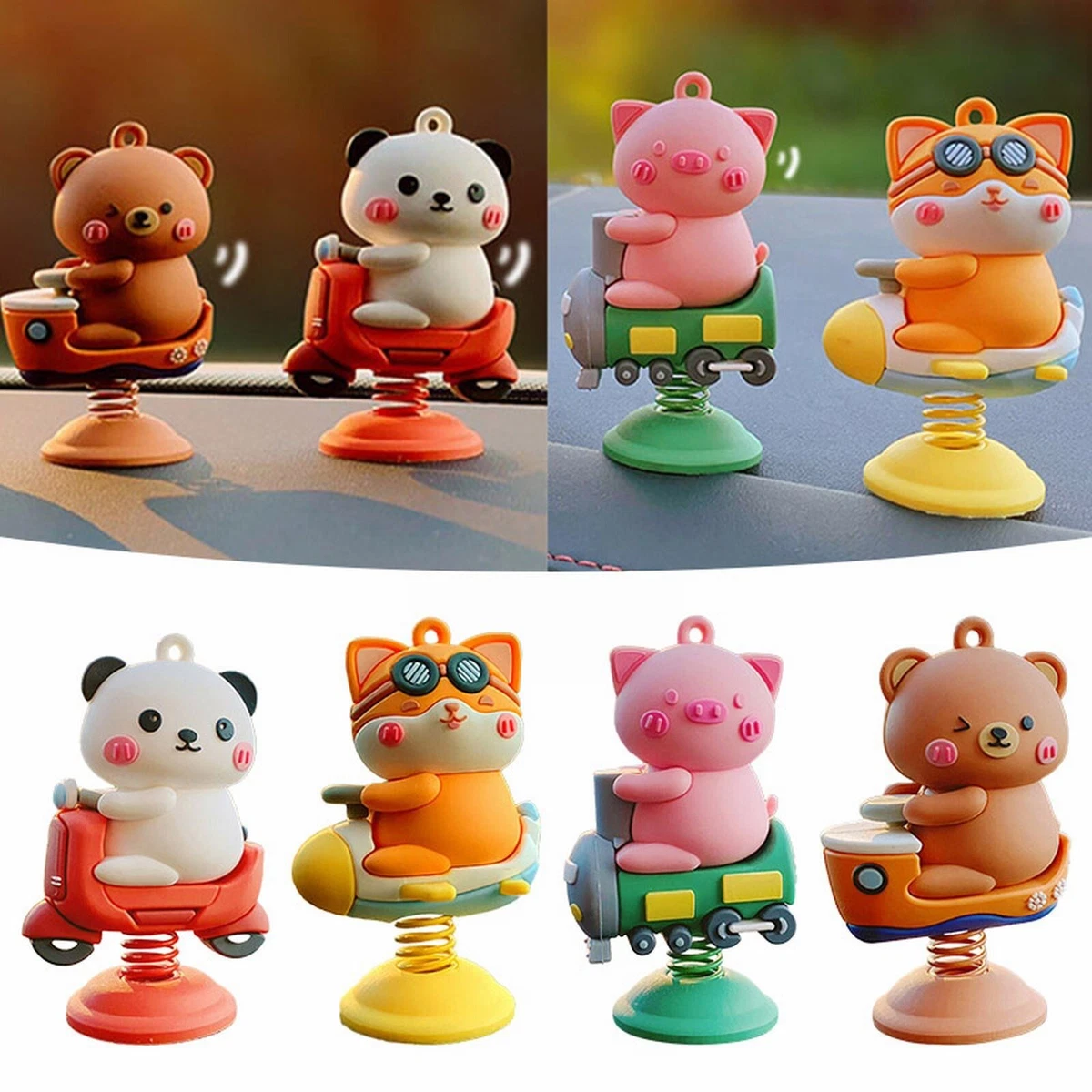 Car dashboard hot sale shaking toys