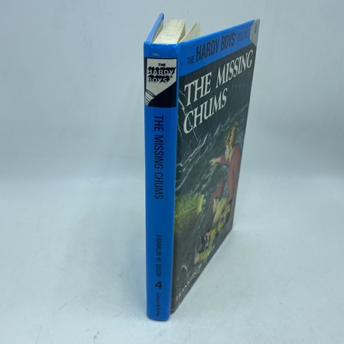 The Hardy Boys Hardcover Franklin W. Dixon #4 The Missing Chums 1992 Printing - Picture 2 of 16