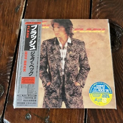 JEFF BECK : FLASH - JAPAN PAPER SLEEVE DSD CD MHCP 592 - Photo 1/2