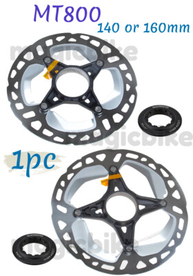 140 or 160mm Shimano RT-MT800 Disc Brake Center Lock Rotor
