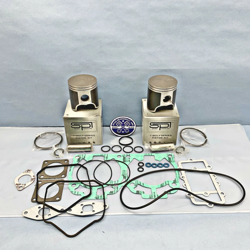 KIT EXTREMO SUPERIOR PISTÓN SKI-DOO 600 HO 72MM STD SPI 2004-2013 04-13 MXZ Summit Legend Foto 2 de 4