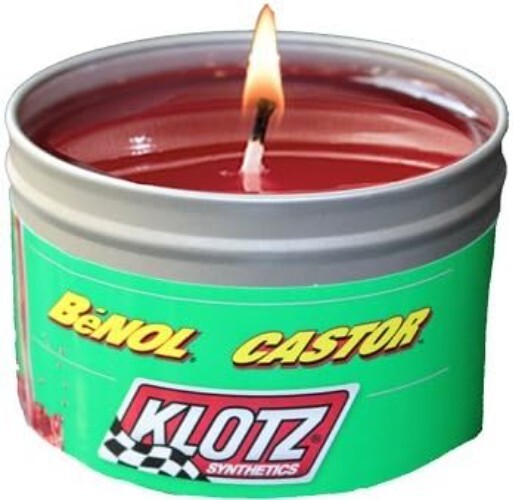 Artisan Handcrafted Aromatic Red Castor Scented Candle - Long-Lasting - 30 Hours