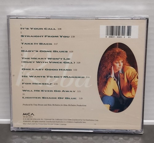 It's Your Call by Reba McEntire (CD) NEW SEALED NOS (New Old Stock) 1992 Vintage - Picture 3 of 9