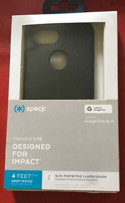 Genuine Speck Presidio Lite case for Google Pixel 3A  XL black New