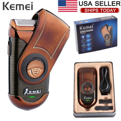 Men's Electric Shaver Trimmer Rechargeable Portable Shaver Razor Kemei KM-Q788