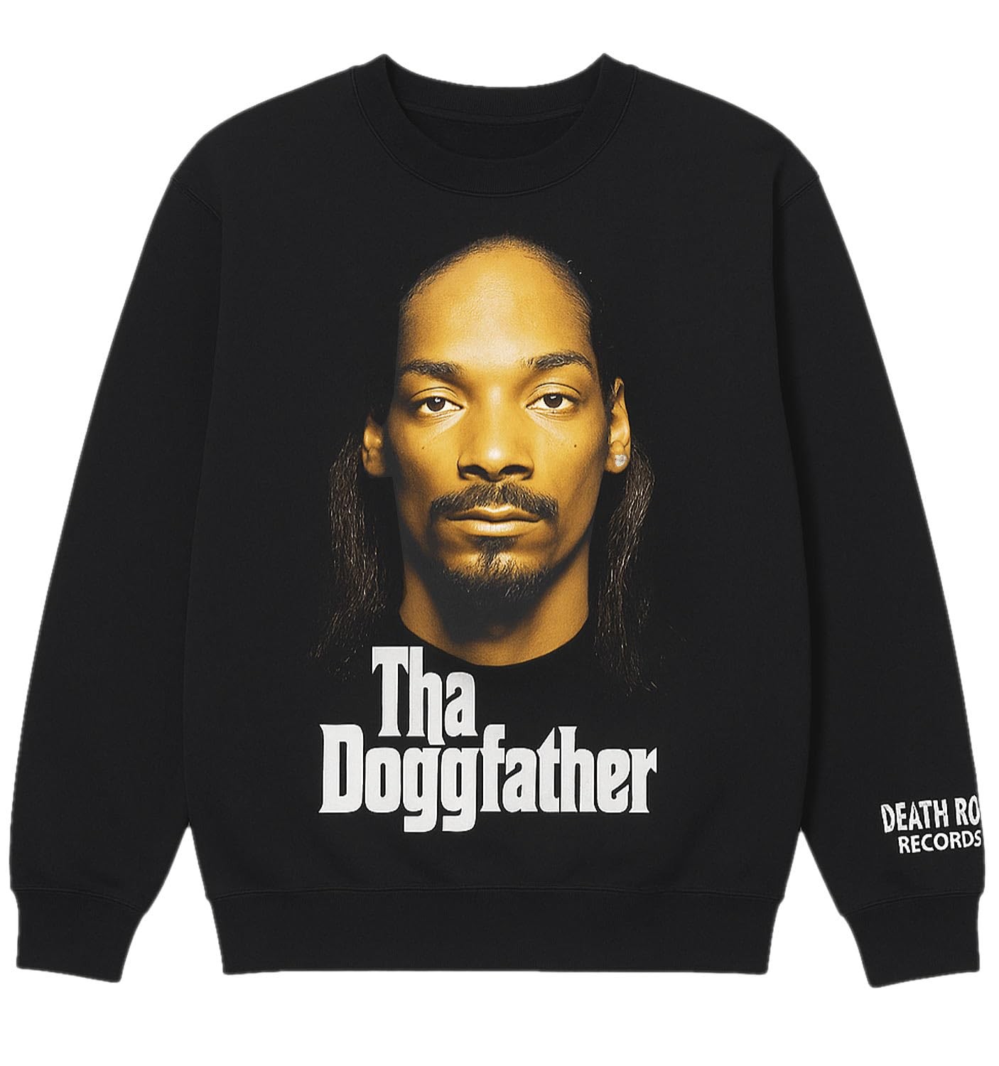 Death Row Records Mens The Doggfather Sweatshirt Medium Black 10490₽