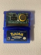Pokemon Sapphire Version Game Boy Advance, 2003 Tested - New Battery Authentic