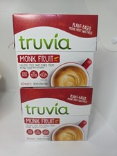 Truvia Calorie Free Sweetener from Monk Fruit Packets 60 Packets. (2Pk)Exp.4/28