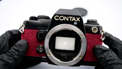⏯️[Excellent+5]Contax 139 Quartz 35mm SLR Film Camera Black Body