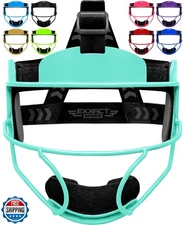 Exxact Sports Softball Face Mask Girls Youth and Adult, Protective Lightweigh