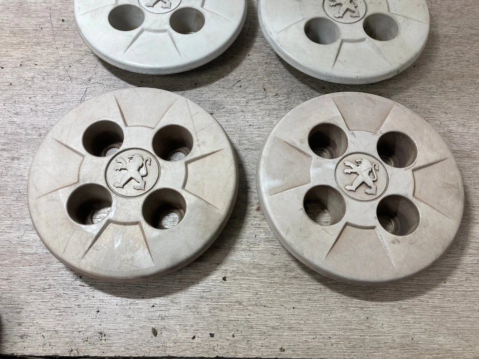 2010 PEUGEOT BIPPER СПЛАВА КОЛЕСА ЦЕНТРАЛЬНЫЕ КОЛПАКИ 1311078070 НАБОР ИЗ 4 - Изображение 4 из 4