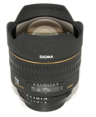 Sigma EX  2.8/14mm D Aspherical HSM for Nikon AF mount  2327/103